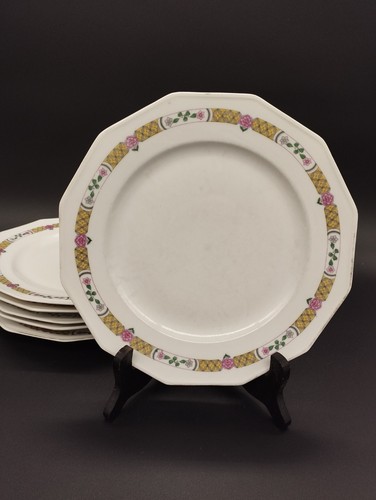 Lot assiettes plates - 6, en