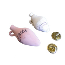 Pin's 2 Amphore poterie Vallauris Relief Ceramique Miniature Pins