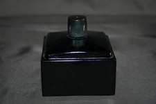  Flacon de parfum ancien en opaline noire Jacomo
