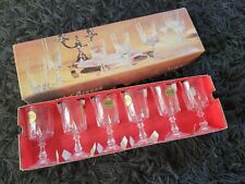 SERVICE 6 VERRES A PIED  5 cl