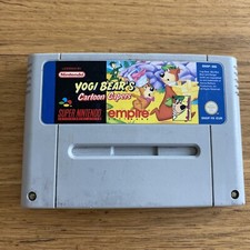 Jeu super nintendo - nintendo, yogi