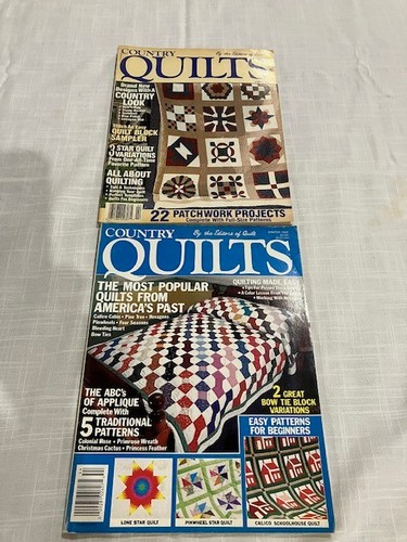 Lot country quilts - lot, of