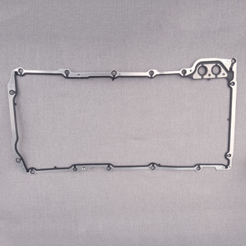 Engine oil pan gasket fit - pan,