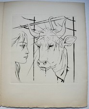 MENU SOCIETE DE ST ELOY, POINTE SECHE ORIGINALE DE TREMOIS, 1970, SAVOYARD