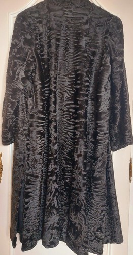 Manteau astrakan breswan noir - astrakan-breswan,
