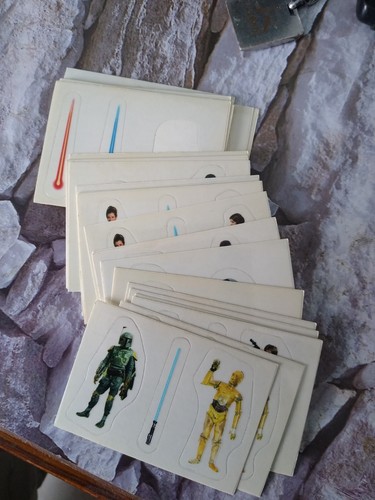 Lot images stars - wars, panini