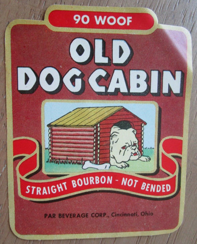 Old dog cabin - dog, straight