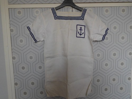 Chemise vareuse marine - chemise,