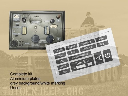 Grey kit plaquette - kit, label