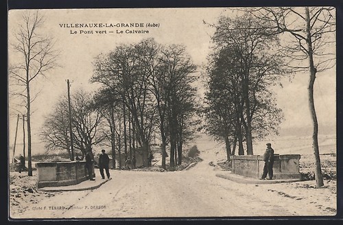 Cpa villenauxe grande le - villenauxe-la-grande,,