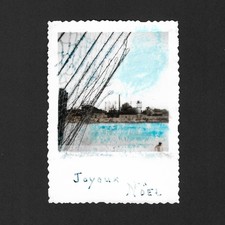 Paysage colorisé hand tinted