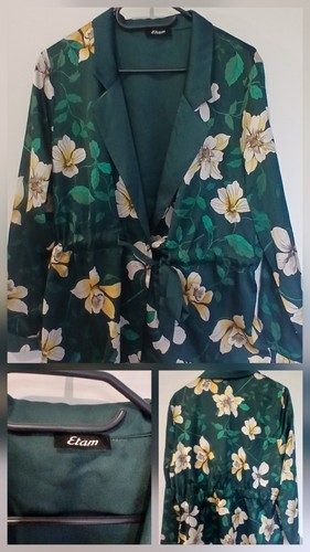 Etam veste femme vert - veste,