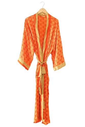 Robe plage vintage soie - vintage, en