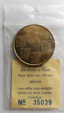 Monnaie de Paris 93.Aulnay sous Bois - SEDAO 20 ans 1998