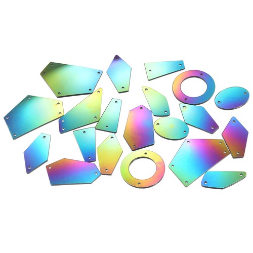 20pcs strass coudre miroir - 20pcs,