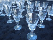Service verre flute cristal