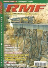 RMF N° 423 BUGATTI TRIPLE / CONS. GARE CFD / LAMASTRE : PLAN HO / TGV PENDULAIRE