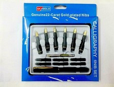 Lot stylo plume calligraphie - , 6