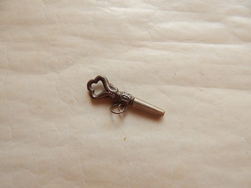 Clef clé argent remontoir - clef,