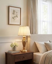 Lumetto En Bois Feuille Or 1