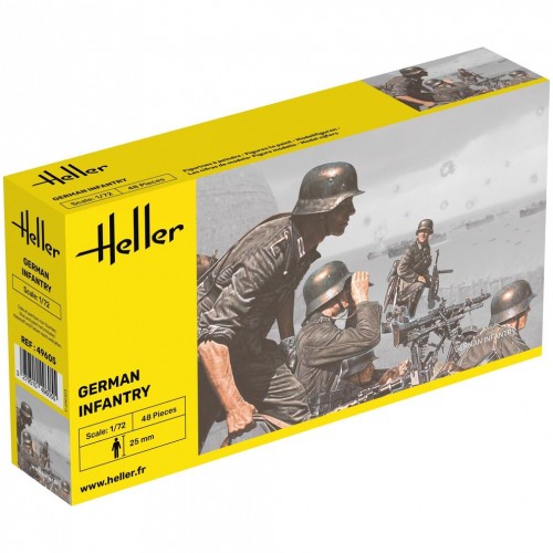 Heller soldats allemand 72 - soldats, 1:72