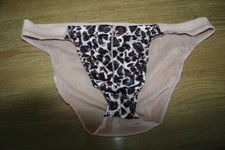 slip transparent motif leopard