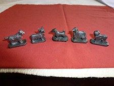 LOT 5 FIGURINES CHIENS EN