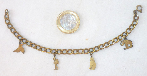 Ancien bracelet gourmette - ancien,
