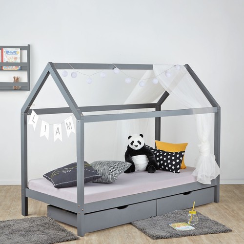 Lit enfant 90x200 maison - d'enfant,