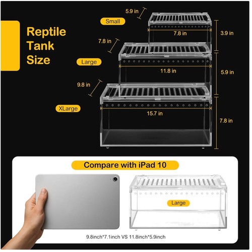Reptile terrarium starter kit - reptile,