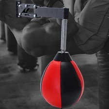 Speed Bag Fixation Murale Sac de Frappe de Boxe Réglable pour Sports