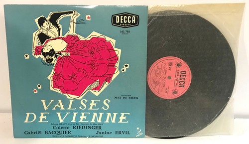 Disque vinyle 33t valses - disque,