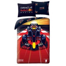 Formule F1 Housse Couette Simple Set Red Bull Oracle Voiture Course 100% Coton