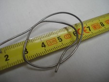 Fil d'étain, lot de 6 mètres