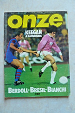 MAGAZINE ONZE N°20 (1977 FOOTBALL FRANCE KEEGAN HAMBOURG BIANCI BRESIL BERDOLL)