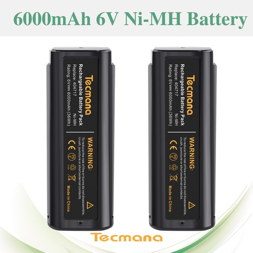 6ah mh batterie - 2x,