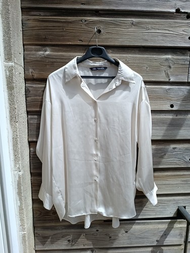 Chemise manches longues écru - longues,