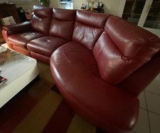 Canapé panoramique cuir Roche Bobois