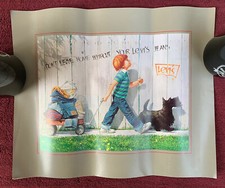 Levi’s Jeans Vintage Poster