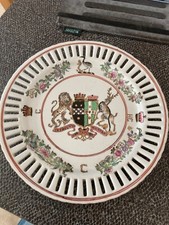 ancienne assiette armorée