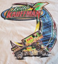 Keith Kauffman PA Posse Sprint Car Shirt Size XL World Of Outlaws 