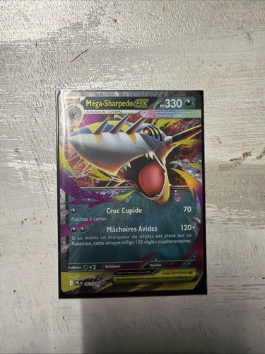 Carte pokémon méga sharpedo - carte, méga-sharpedo