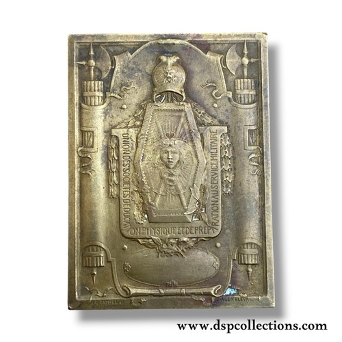 Belle médaille plaque en - médaille,,