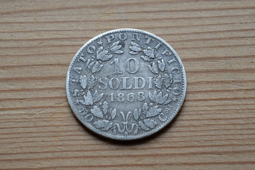 Soldi argent pius ix - 10,