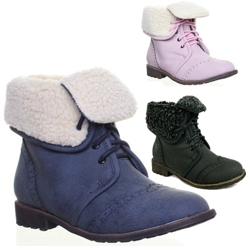 Bottes style militaire lacets - style,