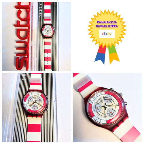 Swatch chrono neuf navy - chrono,