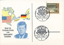 JFK-BE63T8 : 1963 - Carte