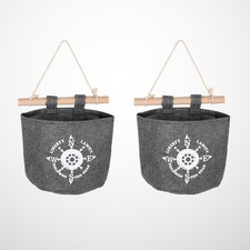 2 PCS Rangement Mural Suspendu