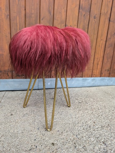 Hocker vintage des années - vintage, 50