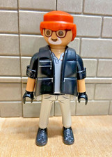 PLAYMOBIL Personnage Homme Gangster Hippie Biker 23 - pour CUSTOM RARE VINTAGE